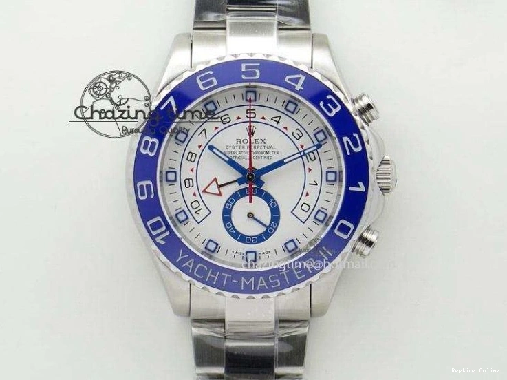 0130 Yacht-Master 116655 ARF SS Custom Made Black Ceramic Bezel on Oysterflex Rubber Strap A HighPerformance 3064